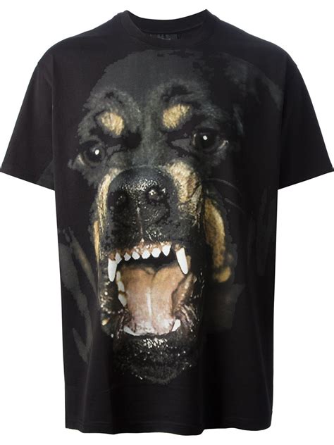 givenchy dog shirt dress|black givenchy shirt.